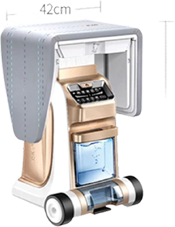 Hometech Steam Ironing And Cloth Cleaning Mechine