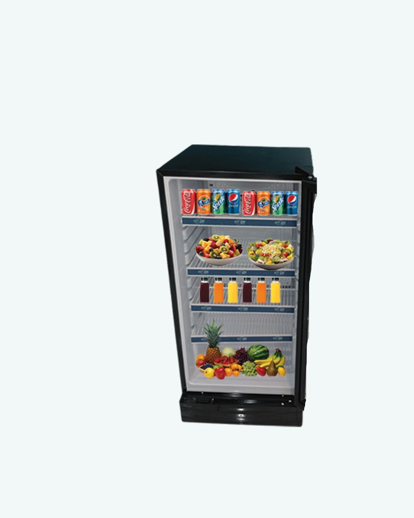 Home Tech AG1250 200L Glass Display Refrigerator, 1 Year Warranty