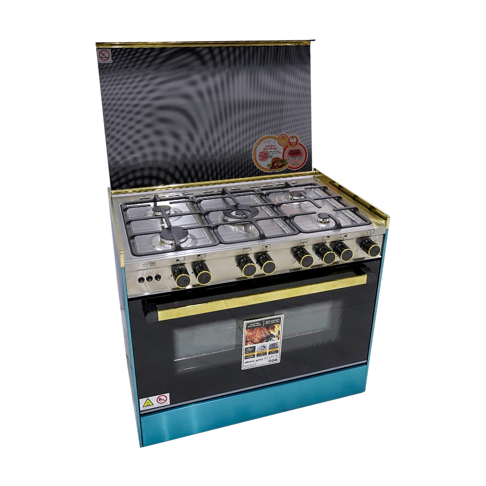 Hometech Cooker and Oven (90x60)cm AG-B152