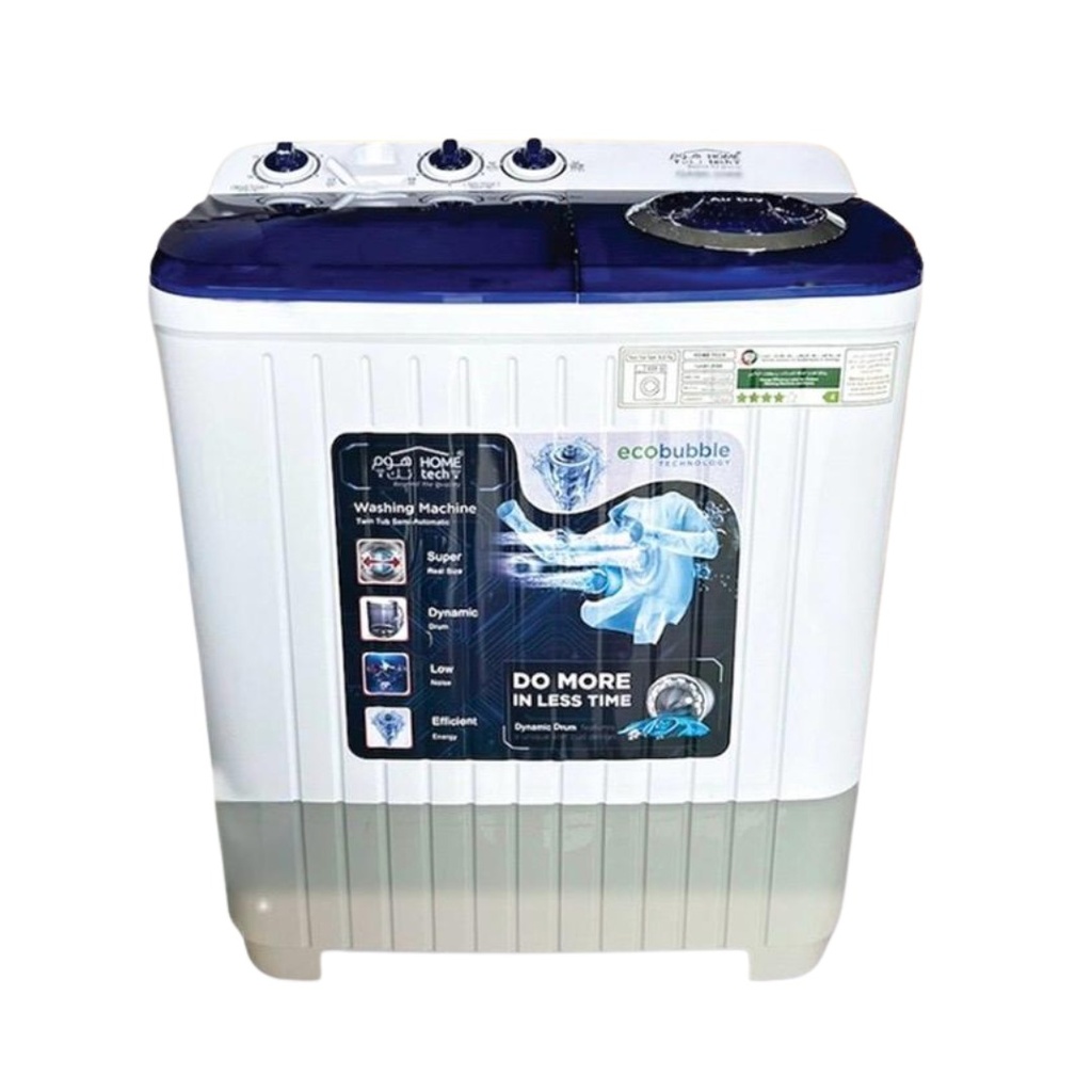 Hometech AG-70-1976 7kg Semi-Automatic Washing Machine