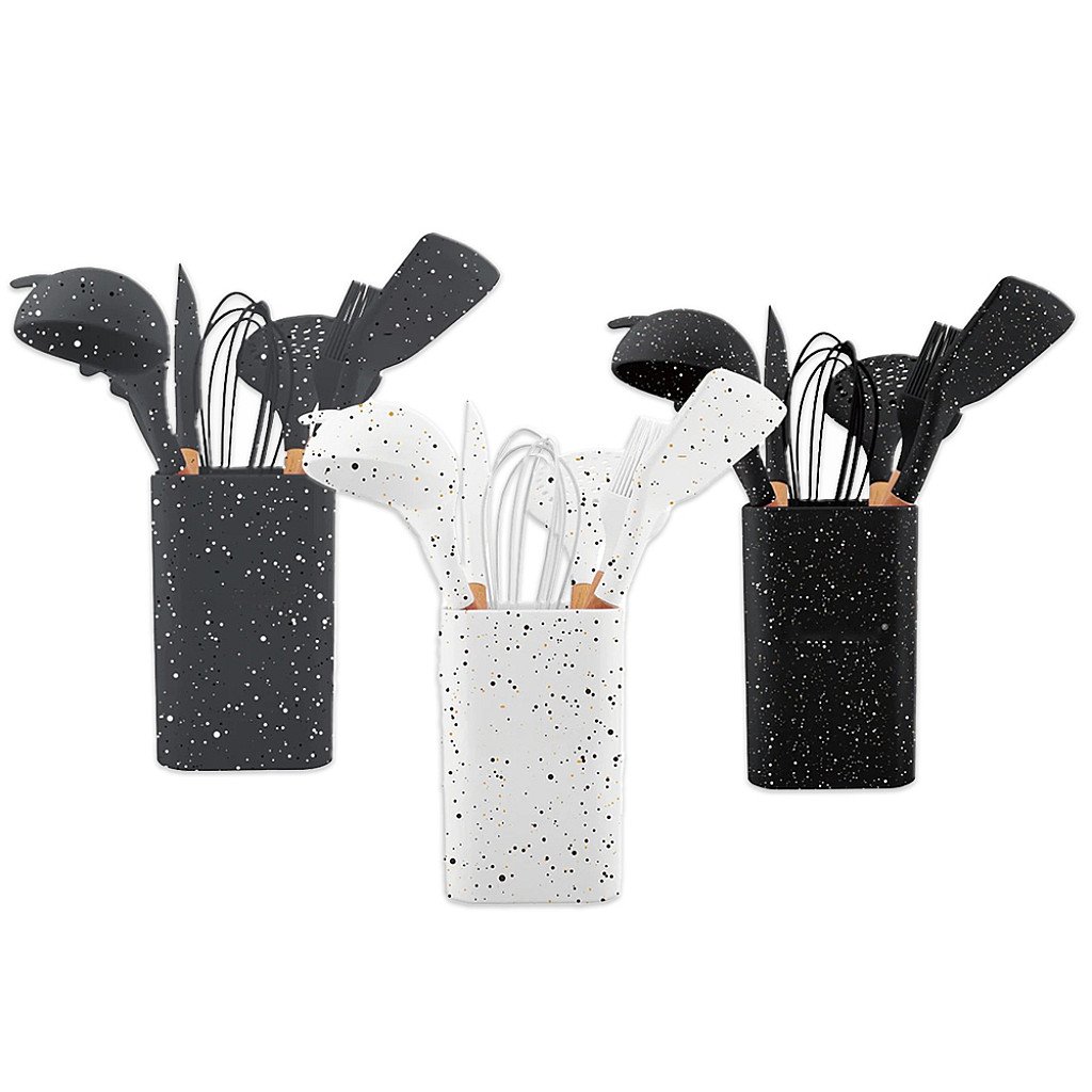 8 Piece Silicone Kitchen Utensil Set 7-HR913