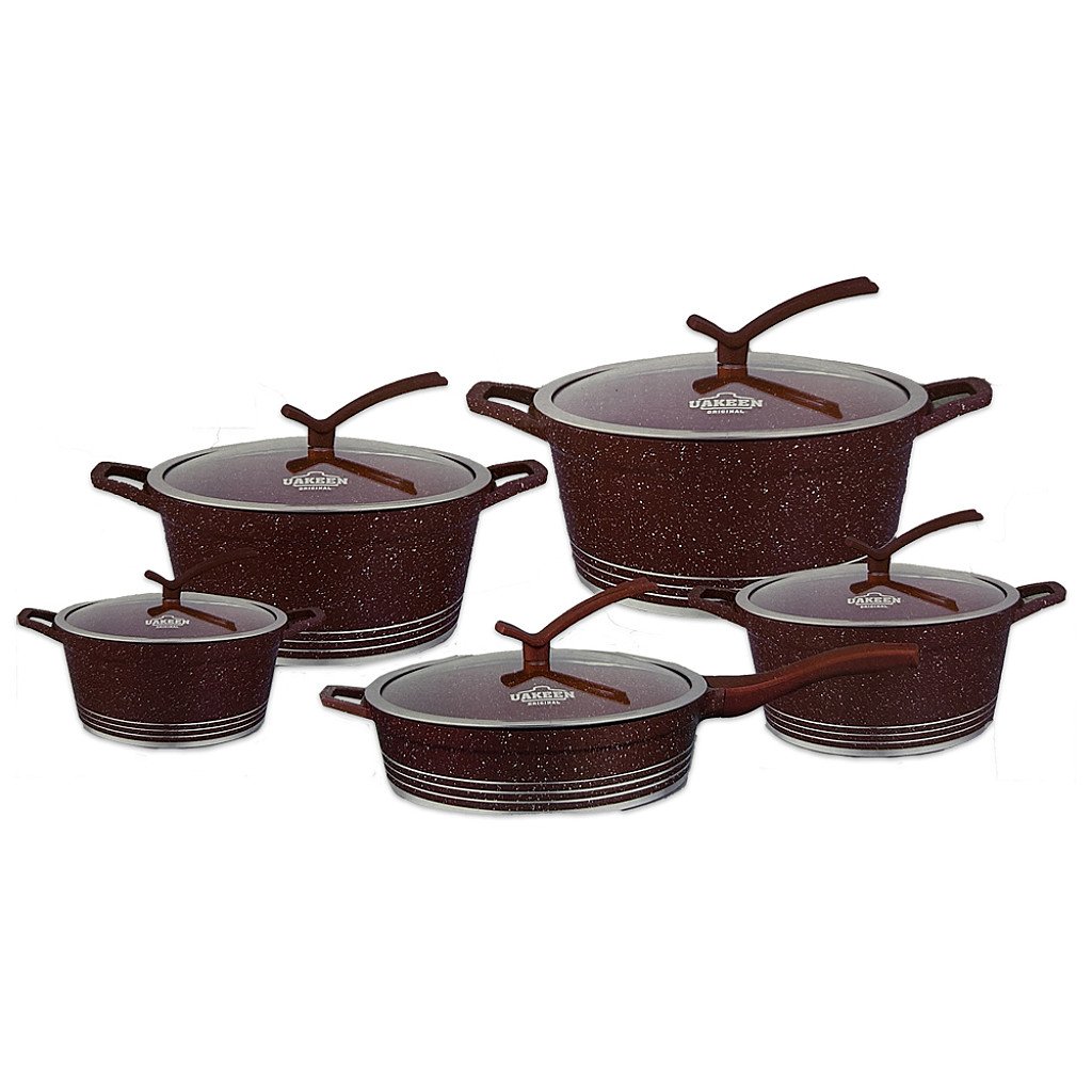 5 Piece Granite Cookware Set VK-4