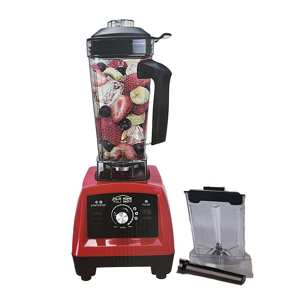 2 in 1 Hometech Blender Red AG-218