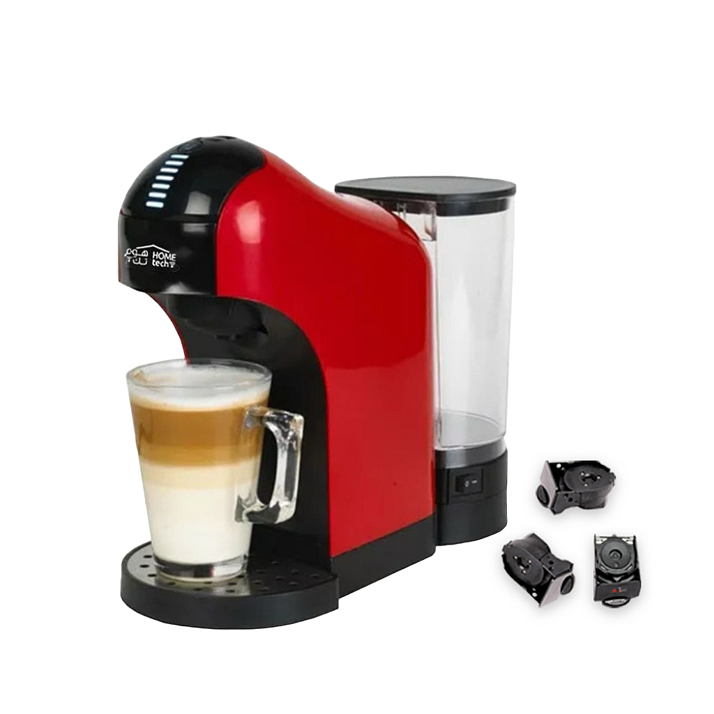 3-in-1 Hot and Cold Capsule Machine Red
