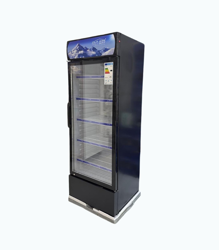 ثلاجة عرض زجاجية هوم تك AG1550 سعة 500 لتر