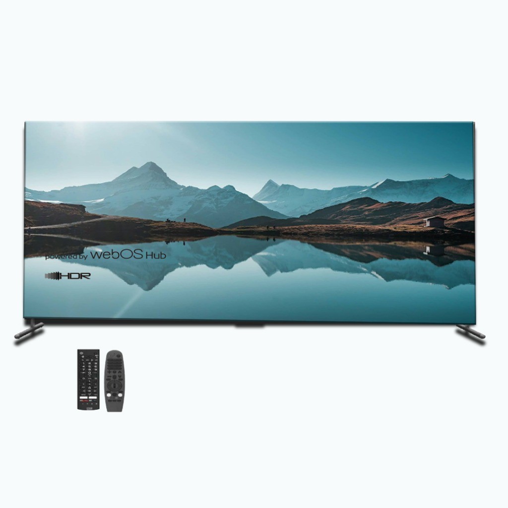 تلفزيون QLED هوم تك 55 بوصةAG-REAL4KQ55