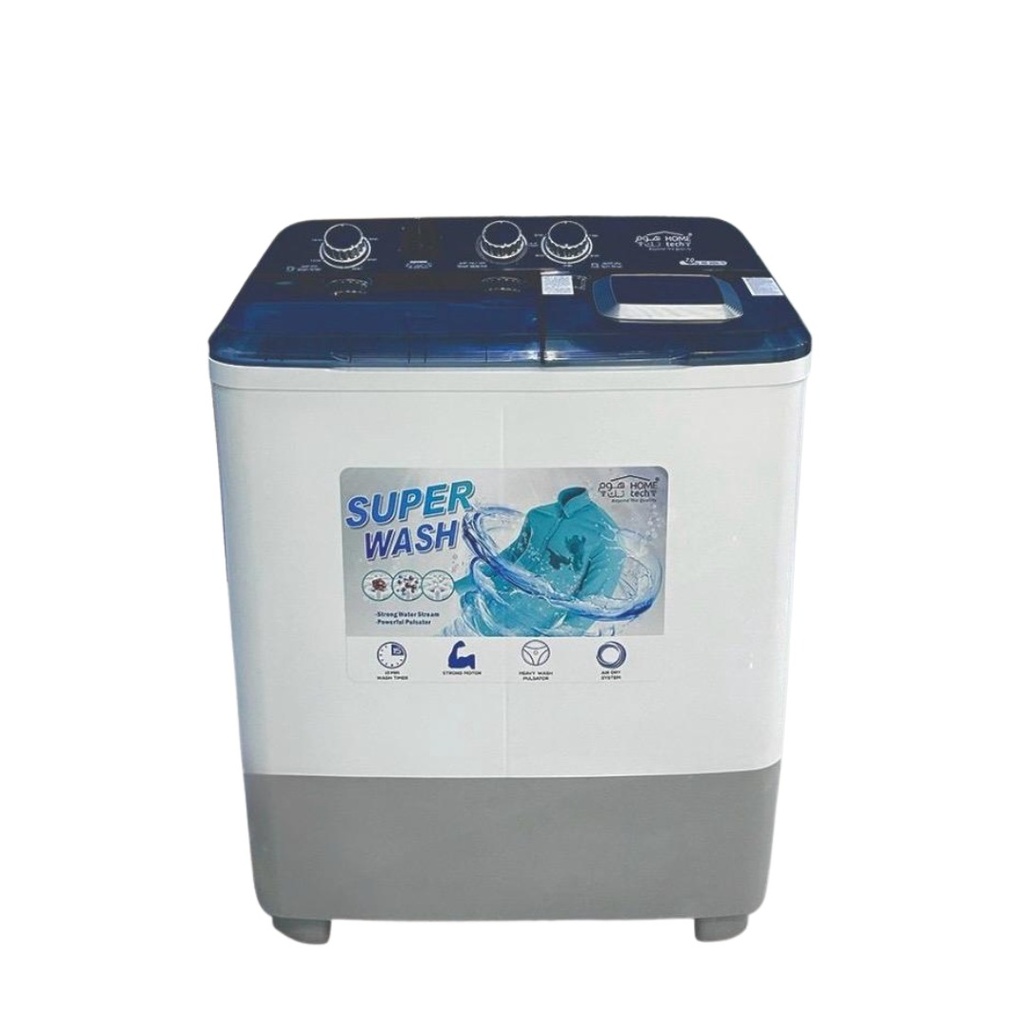 Hometech GA-300-670 Semi-Automatic Washing Machine 7kg