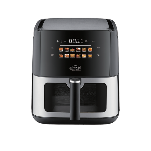 [1078] مقلاة هوائية دقيقة 10 لتر 2100 واط هوم تك AG-8010A ضمان سنة