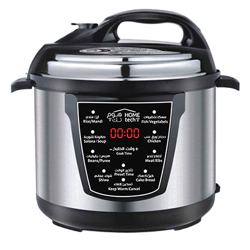 [614] Hometech Pressure Cooker 4Liter (Silver)