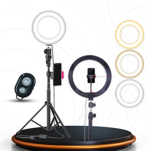 [6] Hometech Ring Light and Stand AG-2300RL