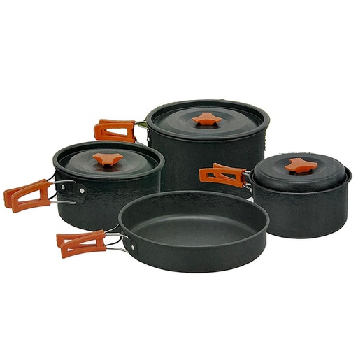[723] Aluminum Camping Cookware Set 88775