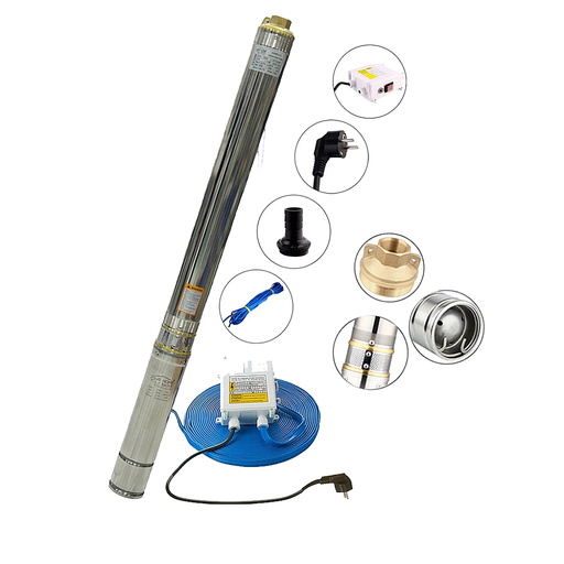 [704] Hometech 3 HP Submersible Pump 38717