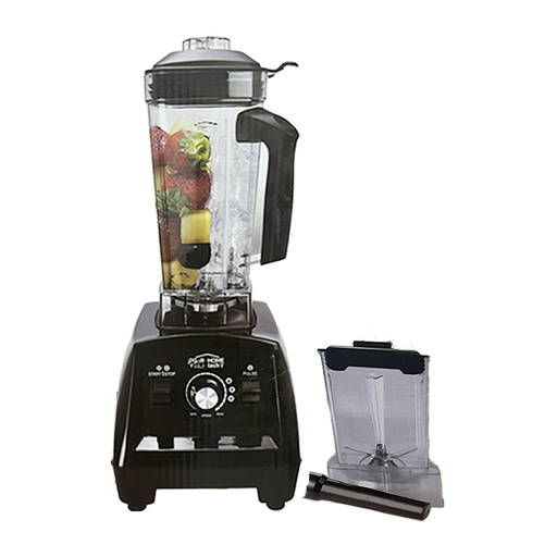 [672] 2 in 1 Hometech Blender Black/Red AG-218