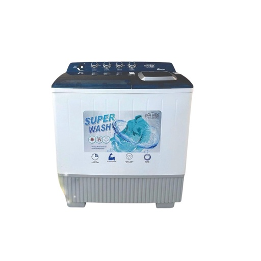 [897] Hometech 18kg Semi-Automatic Washing Machine GA-9006-180